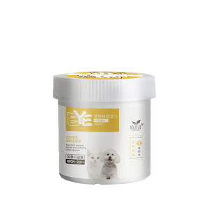 【Ready】200 Buah Pet Eye Wipes Tissue Pembersih Anjing Kucing Tear Mata Stain Remover Tisu Basah Kucing Anjing