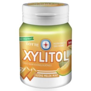 Lotte Xylitol Tube Bottle Chewing Gum Lime Blueberry Strawberry Mint Mix Durian Sugar-Free Halal