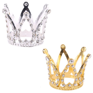 Durable Birthday Crown Shape Hair Hoop Cute Taking Photo Hair Holder Christmas Party Costume Headwear for Children