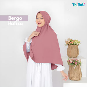 Bergo Hijab Kerudung Hafiza Bergo Crinkle Airflow Jumbo Ped Premium