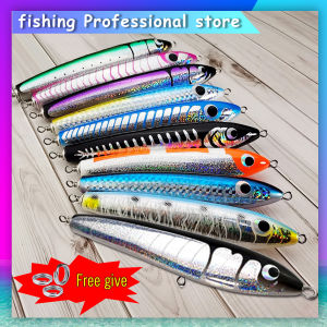 【NYA】90g/120g/140g Handcrafted wooden lure popper Baits topwater bait saltwater bait jigging bait