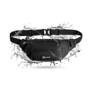 New Arrival - Tas Selempang Pria DARKFIRE Waist Bag Cowok Waterproof Sling Bag Kulit Anti Air Waistbag Distro (HEYLOOK)