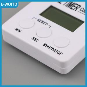 【E-WOITD】 Timer 99 Minutes Adjustable Electronic Countdown Timer Kitchen Reminder Magnetic Strap Stand