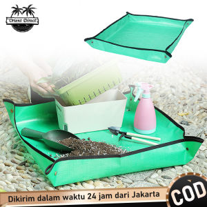 100cm Gardening Mat Hijau Potting Mat Alas Berkebun Peralatan Berkebun Gardening Tools Tatakan Tanaman Hias