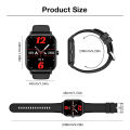 Aolon GTS 2024 Smart Watch Original 1'83 Inch jam tangan pria wanita terbaru Oxymeter Thermometer Heart Rate Monitor Accurate Body Temperature Blood Monitoring android ios original 100+ Modus olahraga Panggilan Bluetooth IP67 Smartwatch. 