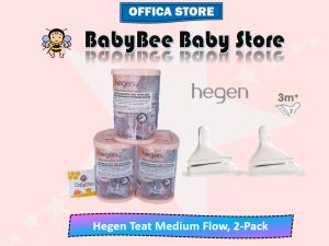 Hegen Teat Medium Flow (2-pack)