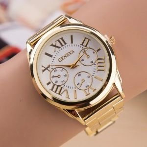 New Brand 3 Eyes Gold Casual Quartz Watch Men Stainless Steel Dress Wristwatch Reloj Hombre Men Clock Relogios Masculino Montre h260612