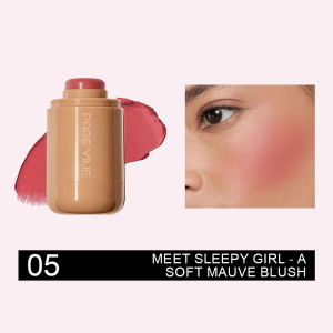 [SG Stock] PAGE VINE Pocket Cream Blush Stick Lip & Cheek Tint Waterproof Natural Glow 6 Shades