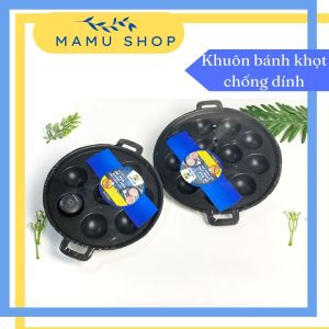 Khuôn bánh khọt chống dính chảo bánh khọt đủ size 7 bánh 8 bánh 10 bánh 12 bánh M120