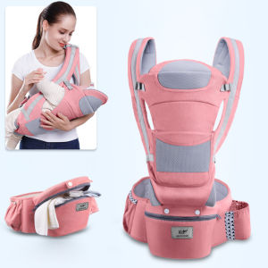 Rhaast Gendongan bayi bangku pinggang tipe pelukan horizontal punggung multifungsi dapat menyimpan gendongan bayi