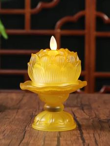 现货速发led七彩琉璃莲花灯家用长明灯佛供灯供佛灯佛前观音荷花电子蜡烛Spot cepat LED lampu teratai berwarna-warni rumah Changming tanglung Buddha menawarkan lampu untuk Buddha lampu Buddha depan Guanyin teratai lilin elektronik