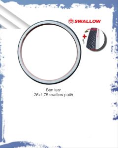 ban luar dalam sepeda 26x1.75 swallow ban sepeda siap pakai harga Untuk 1 roda