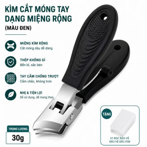 Kềm Cắt Móng Góc Rộng Chăm Sóc Móng Chuyên Dụng – Kềm Cắt Móng Chân Đầu Nhọn Miệng Rộng Cắt Sâu Rãnh Móng
