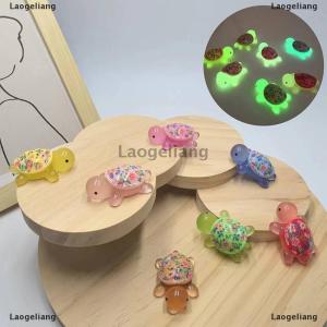 [COD] Laogeliang เครื่องประดับ DIY รูปการ์ตูนรูปเต่าเรืองแสงดอกไม้เต่าเครื่องประดับเรซิ่นเรืองแสงในที่มืดอุปกรณ์ตกแต่งตู้ปลาตู้ปลาขนาดเล็ก