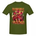 Novelty Tee Shirt Crew Neck T-Shirt Cotton 5XL Clothing Alastor Professional Gaslighter Hazbins Hotels Men's T Shirts clothing. 