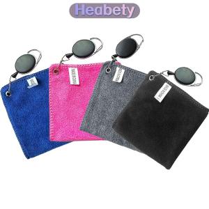 Heabety Golf khăn ướt và khô Golf làm sạch vải hoàn hảo cho người chơi golf làm sạch vải với có thể thu vào móc dễ dàng để thực hiện