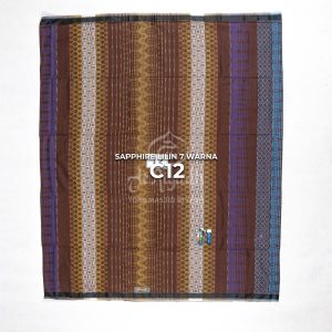 Sarung Sapphire Motif L7W Lilin 7 Warna