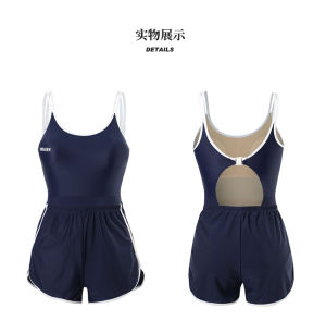 ชุดว่ายน้ำวันพีช+กางเกงขาสั้น ทูพีช swimear สไตล์สปอร์ต ผ้าแห้งเร็ว 9039