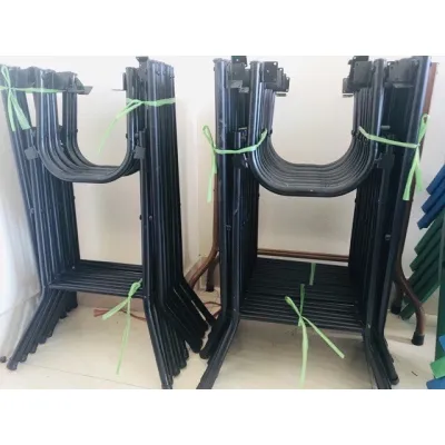 Chân bàn gấp sơn tĩnh điện chắc chắn kích thước 50-75cm (ko kèm mặt bàn)