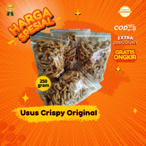Usus Ayam Pedas Daun Jeruk Cemilan Original Gurih