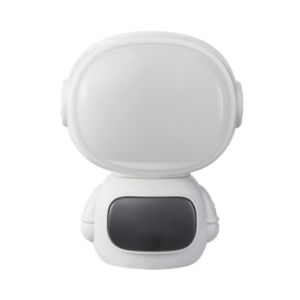 New astronaut LED night light rechargeable plug-in wall bedroom bathroom clock night light 3-gear dimmable timer baby LED night light
