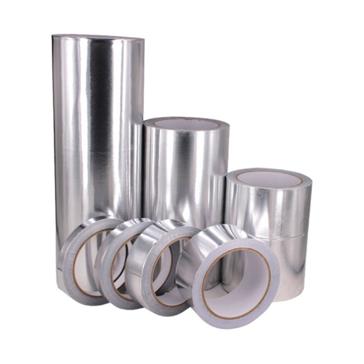 30M Aluminum Foil Tape Heat Shield Adhesive Sealing Tape Thermal Resist