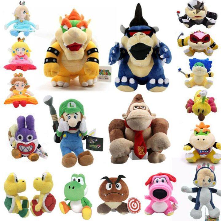 Super mario brothers 2024 stuffed animals