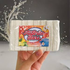 AllBrite Bars Citrus Blossom Detergent Bar (8 pcs per pack)