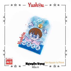 Móc khóa Yushou Nguyện Vọng - Mẫu 6 - Tâm Nguyện Sự Thành Có sẵn