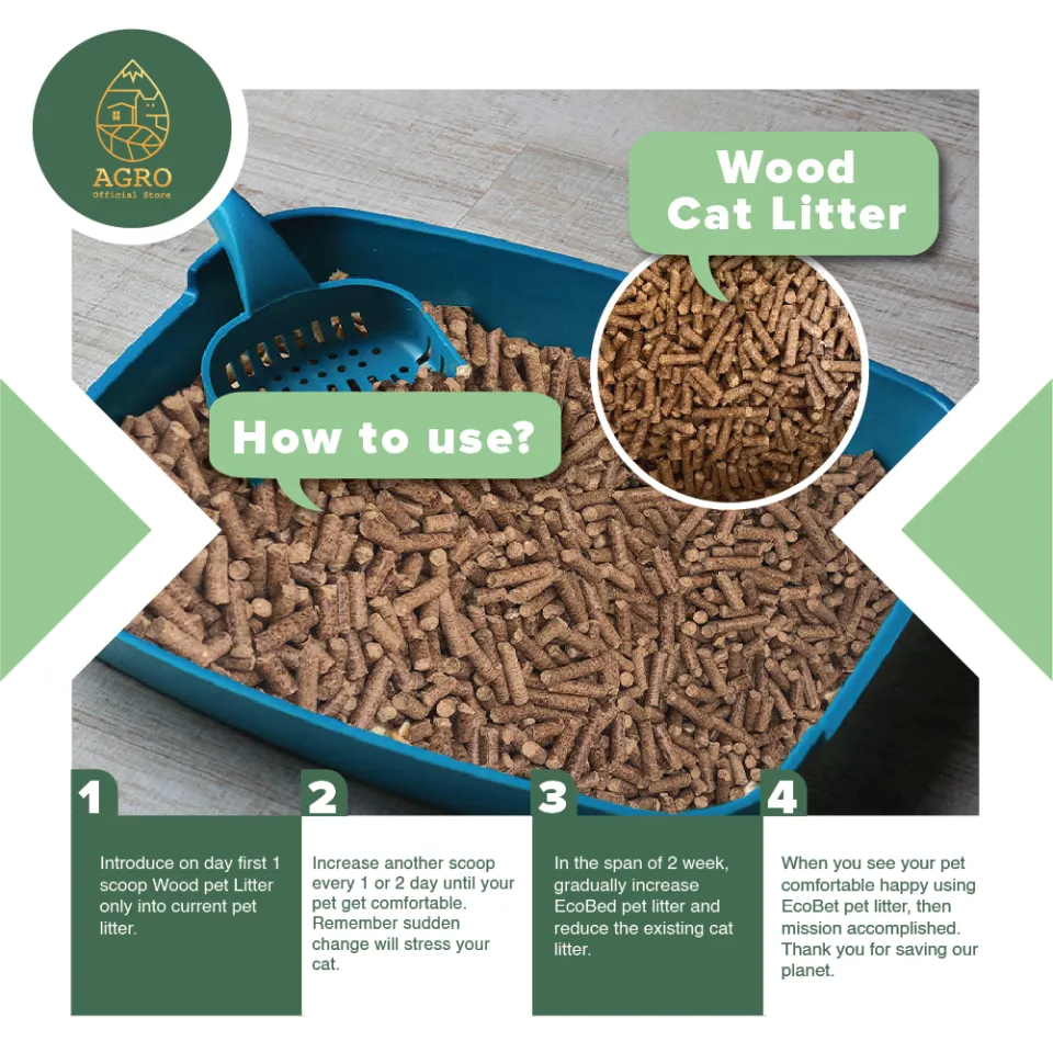 10KG ) [ Pet Bedding Pine Wood Cat Bedding ] Pasir Kucing Kayu 100% Natural  Pinewood Pallet Cat Litter Kucing Bedding 松木托盘 猫砂 | Lazada