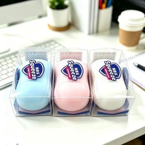 SDFBN Filled Soft Soap Ball Squishy Handmade Finger Relax Building Block Squishy Boys Girls Pinch Crunchy Fidget Toy Adult Kids