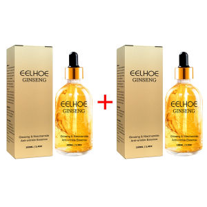 【Authentic Goods 】Eelhoe Ginseng Serum Niacinamide Anti-wrinkle Essence Antifading Polypeptide Face Serum Fade Fine Lines Firming Lifting Brightening Moisturizing Essence Skin Care