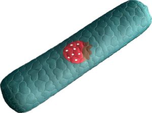 VỎ GỐI ÔM trần bông Tencel Latex 3D 5D mát lạnh có khoá kéo kích thước 35x100cm