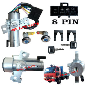IGNITION STARTER KEY SWITCH SET NISSAN UD VH520 CV450 CKB520 LORRY TRUCK AKSESORI