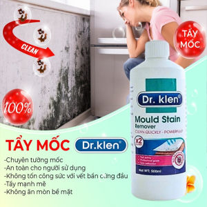 Dung Dịch Tẩy Nấm Mốc DR.KLEN 500ml – Tẩy Rêu Mốc Tường Sàn Nhà Làm Sạch Mốc Đen Hiệu Quả