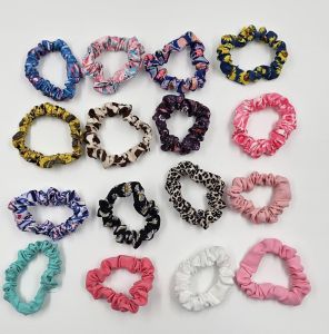 Mini Scrunchies Hair Accessories Lady Ponytail Elastic Hair Ropes Women Fashion Hair Accessories