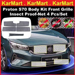Proton S70 Body Kit Steel Front Grill Grid Insect Proof Net 4 Pcs/Set Car Exterior Accessories S70