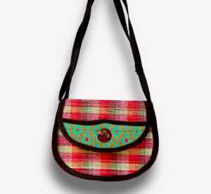 TAS SELEMPANG MENDONG WANITA ESTETIK/TAS OVAL TAS ETNIK