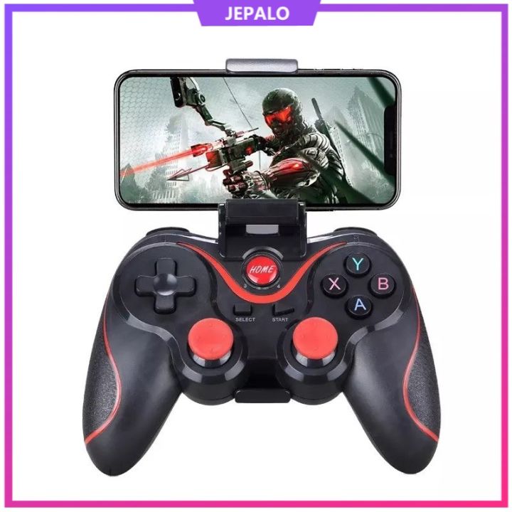 Gamepad X3 Bluetooth Wireless Controller Game Pad Joystick Handle Support  Smartphone Plus Holder Hp MOBA PUBG Tablet SmartTV PC ShootingPlus V3