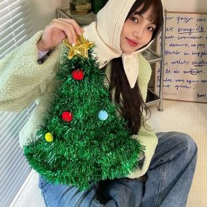 หมวกคริสต์มาส Christmas hat 🎄🎅 ตกแต่งคริสต์มาส ต้นคริสต์มาสสามารถถ่ายรูปได้ พร้อมส่ง!!!