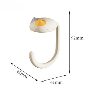 Kawaii Cats Bag Hooks Portable Cartoon Adjustable Bag Hanger Table Side Hooks Schoolbag Handbag Holder Travel Bag Storage Holder Desk Organizers