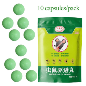 20PCS Mouse Repellent Rat Repellent Ball Mouse Mice Rodent Repellent Mothball Peppermint Balls to Repel Rats  Plant Formula