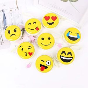 [MSIA SHIP] NOVELTY Kids Smile Emoji Design Cartoons Coin Purse Earphone Storage Pouches School Student Kindegarten Children Christmas Gifts Birthday Goodies Doorgifts