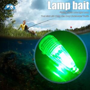 【New Arrival】Button Battery LED Squid Lure Bait Lamp Underwater Fish Attracting Light