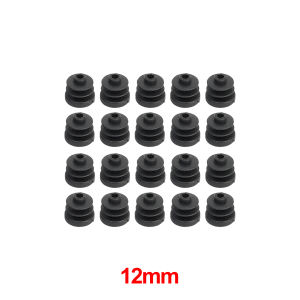 100pcs Chair Leg Caps Protector Round Plastic End Caps Pipe Inserts Plugs Furniture Table Foot Tubing End Cover Hardware