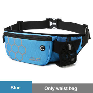 KoKossi Running Waist Pack Outdoor Women Men Hydration Belt Gym Trail Fitness Jogging Waist Bag Water Bottle Sports Chest Pouch