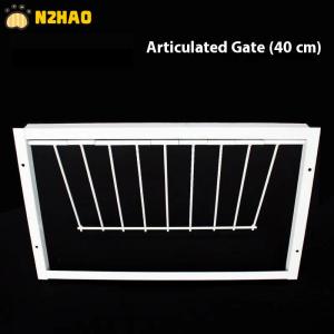 【N2HAO】 30 40 50cm Trap Door For Pigeon Loft Racing Pigoen Cage Door Dove Entrance Trapping Door With Frame