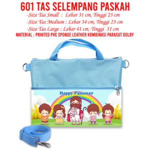 Tas Selempang Paskah Sling Bag Jinjing Anak Tas Souvenir Jumat Agung Gereja Tas Selempang Good Friday