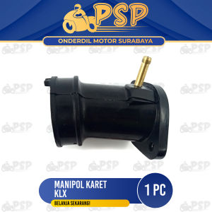 Manipol Karet KLX 150 - Manipul Manifold Maniful Intake Intek Insulator Kawasaki Trail KLX 150