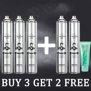 [READY STOCK] Hair Spray Styling SPRAY Fluffy Volumizing Hair Spray Hair Volumizing Mattifying Extra Hold 420ml Men and Women Hair Care Styling Solution Long lasting Waterproof Spray 头发定型喷雾 男女通用 straight or curly hair